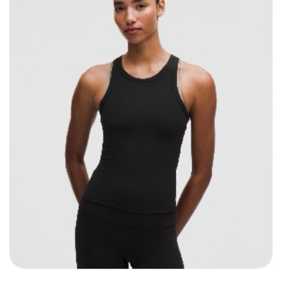 lululemon Align™ Waist-Length Racerback Tank Top
Black
Size 4